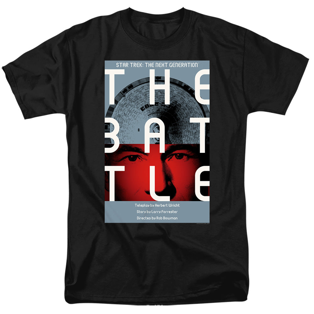 Star Trek - Tng Season 1 Episode 9 - Adult Unisex Short Sleeve T-Shirt - Black