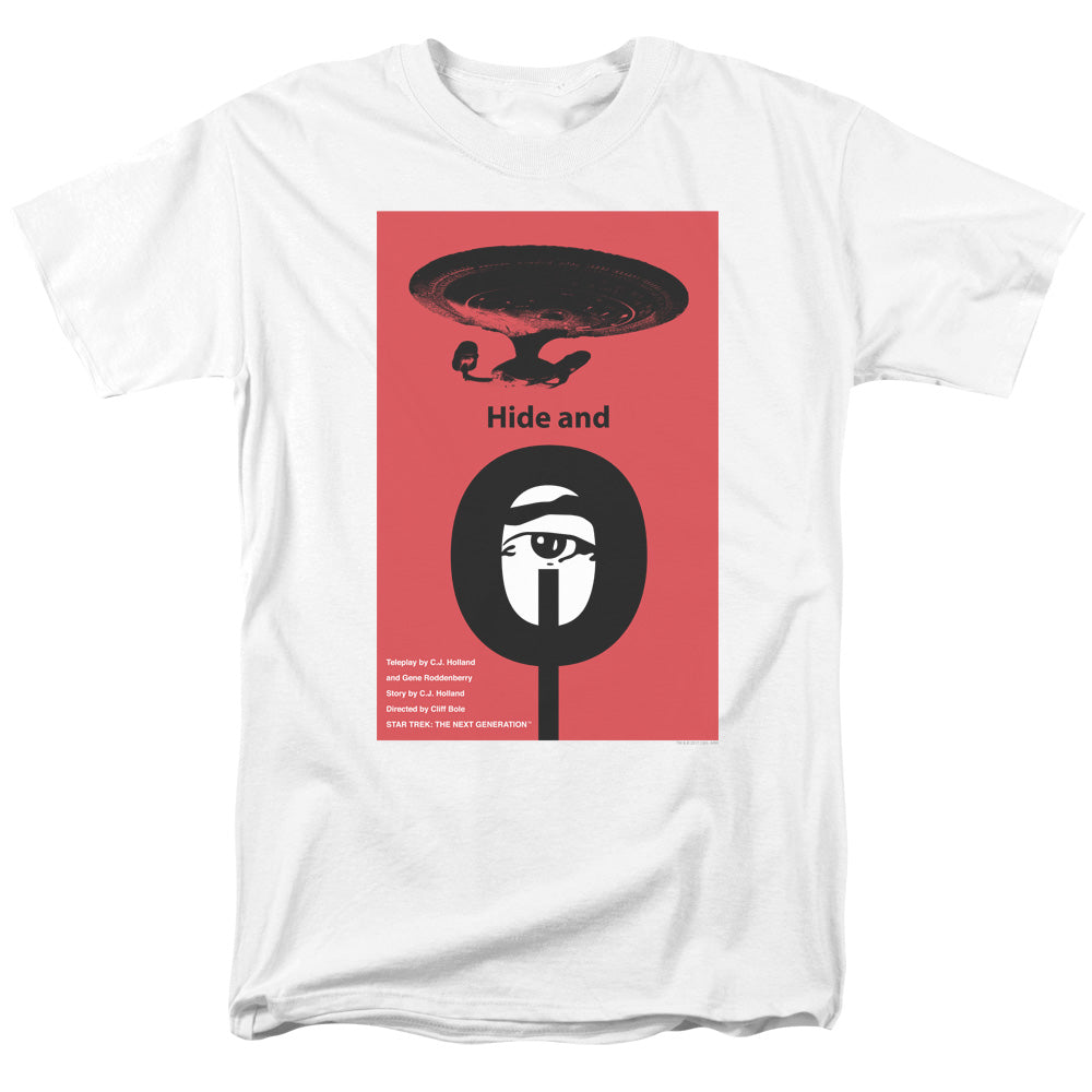 Star Trek - Tng Season 1 Episode 10 - Adult Unisex Short Sleeve T-Shirt - White