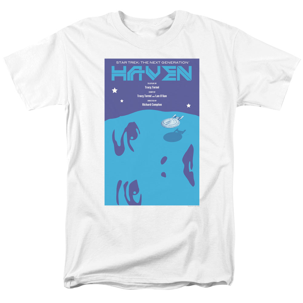 Star Trek - Tng Season 1 Episode 11 - Adult Unisex Short Sleeve T-Shirt - White