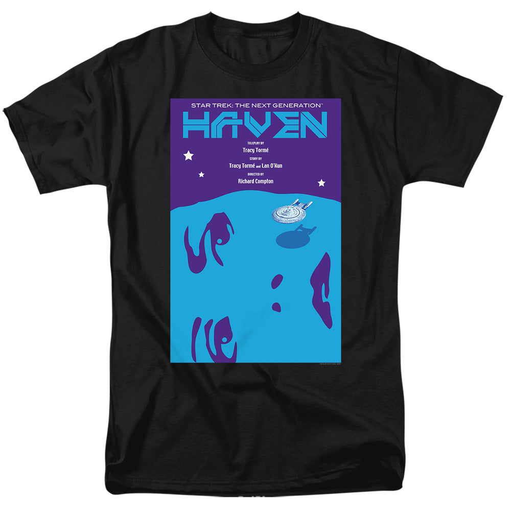 Star Trek - Tng Season 1 Episode 11 - Adult Unisex Short Sleeve T-Shirt - Black