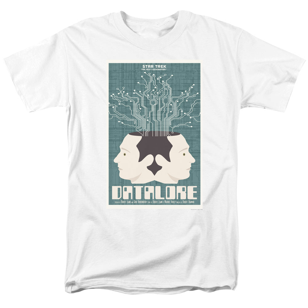 Star Trek - Tng Season 1 Episode 13 - Adult Unisex Short Sleeve T-Shirt - White