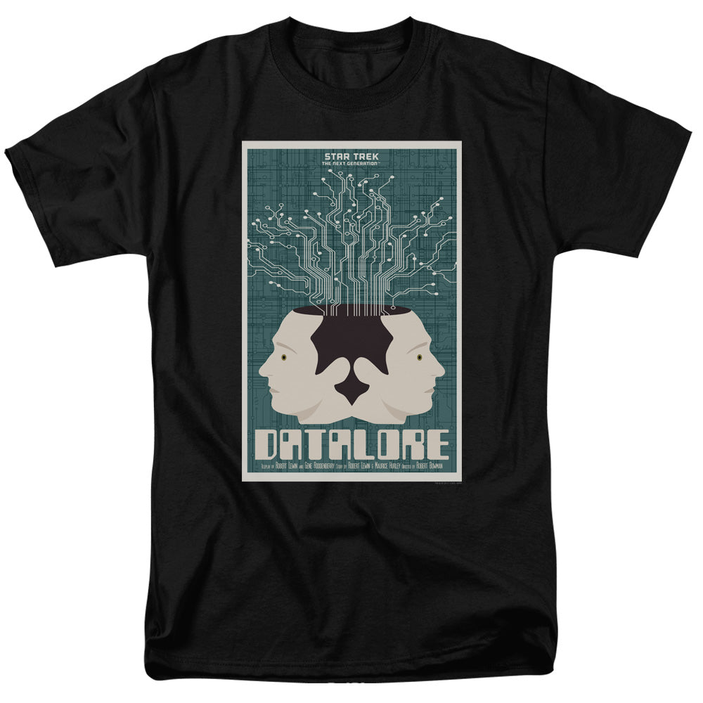 Star Trek - Tng Season 1 Episode 13 - Adult Unisex Short Sleeve T-Shirt - Black