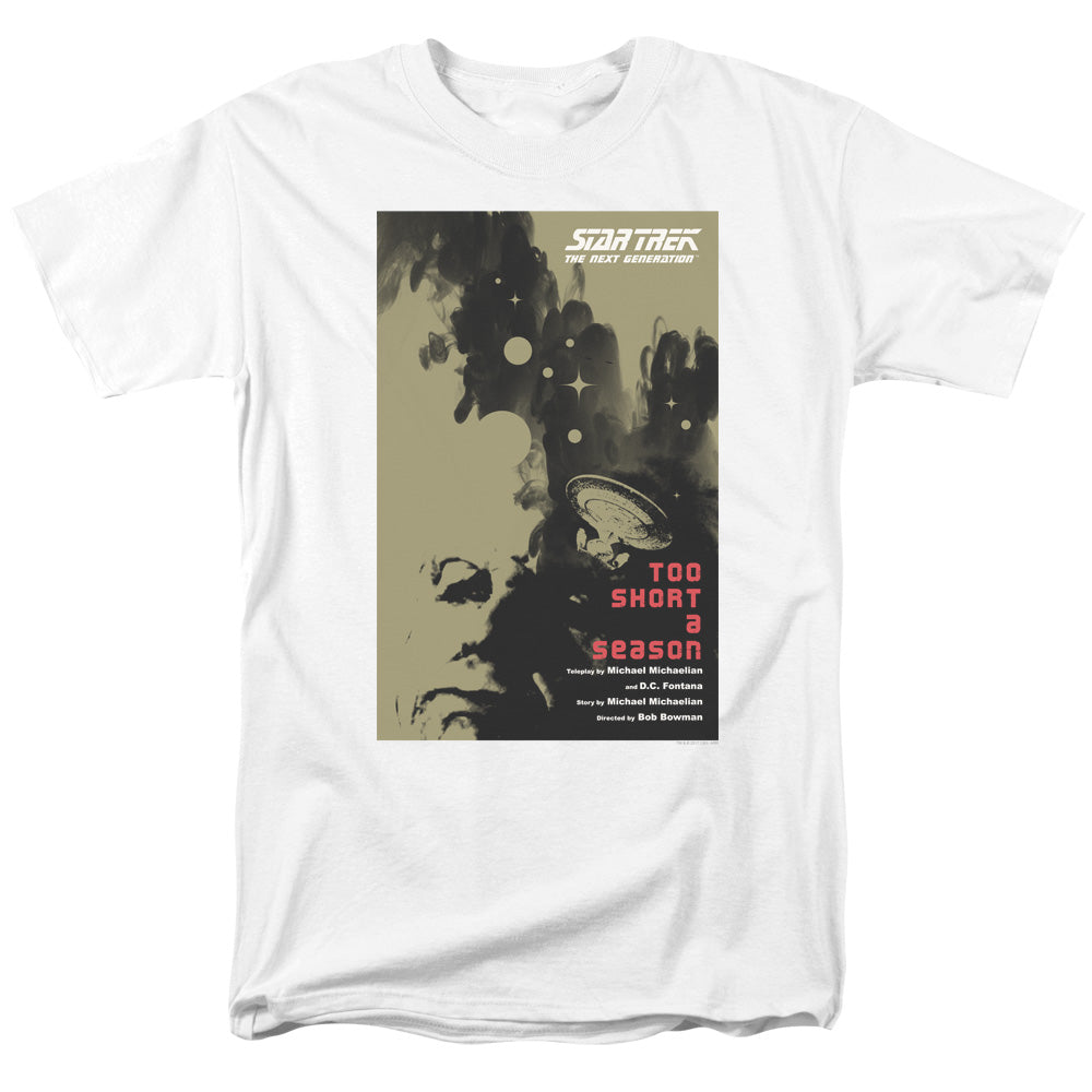 Star Trek - Tng Season 1 Episode 16 - Adult Unisex Short Sleeve T-Shirt - White