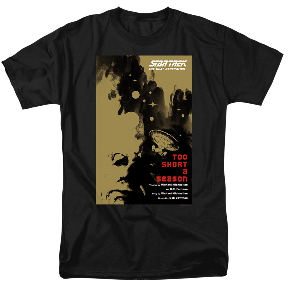 Star Trek - Tng Season 1 Episode 16 - Adult Unisex Short Sleeve T-Shirt - Black