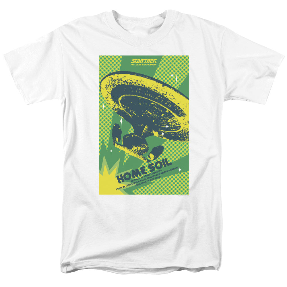 Star Trek - Tng Season 1 Episode 18 - Adult Unisex Short Sleeve T-Shirt - White