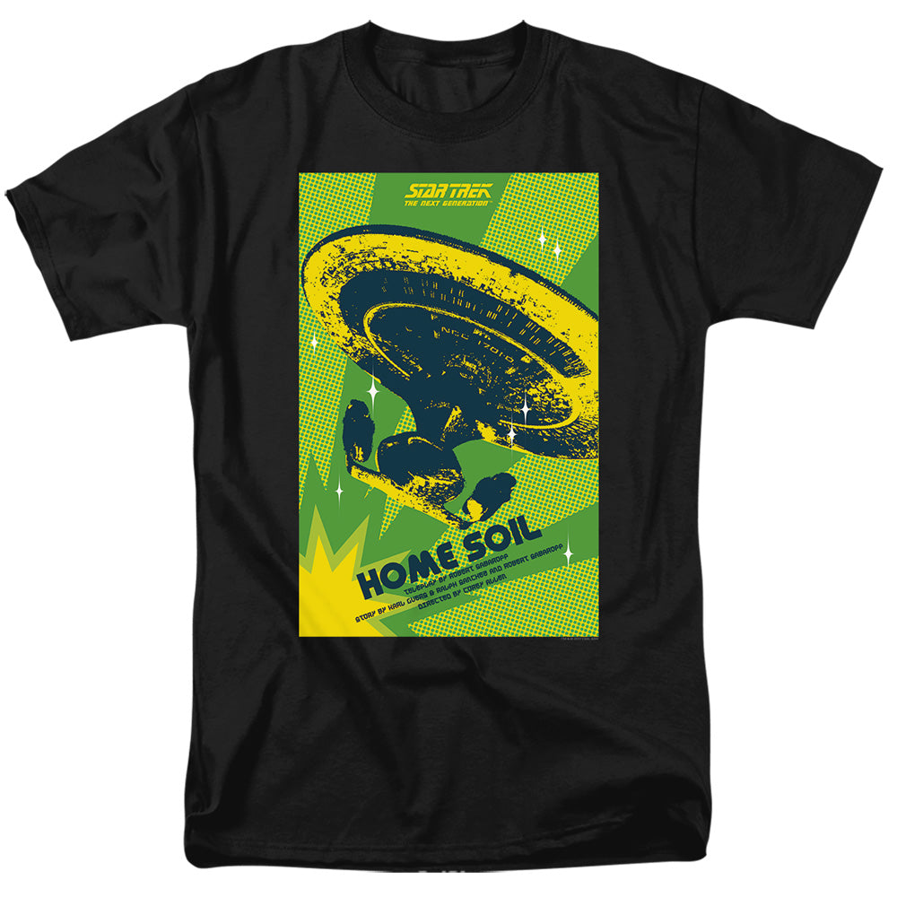 Star Trek - Tng Season 1 Episode 18 - Adult Unisex Short Sleeve T-Shirt - Black