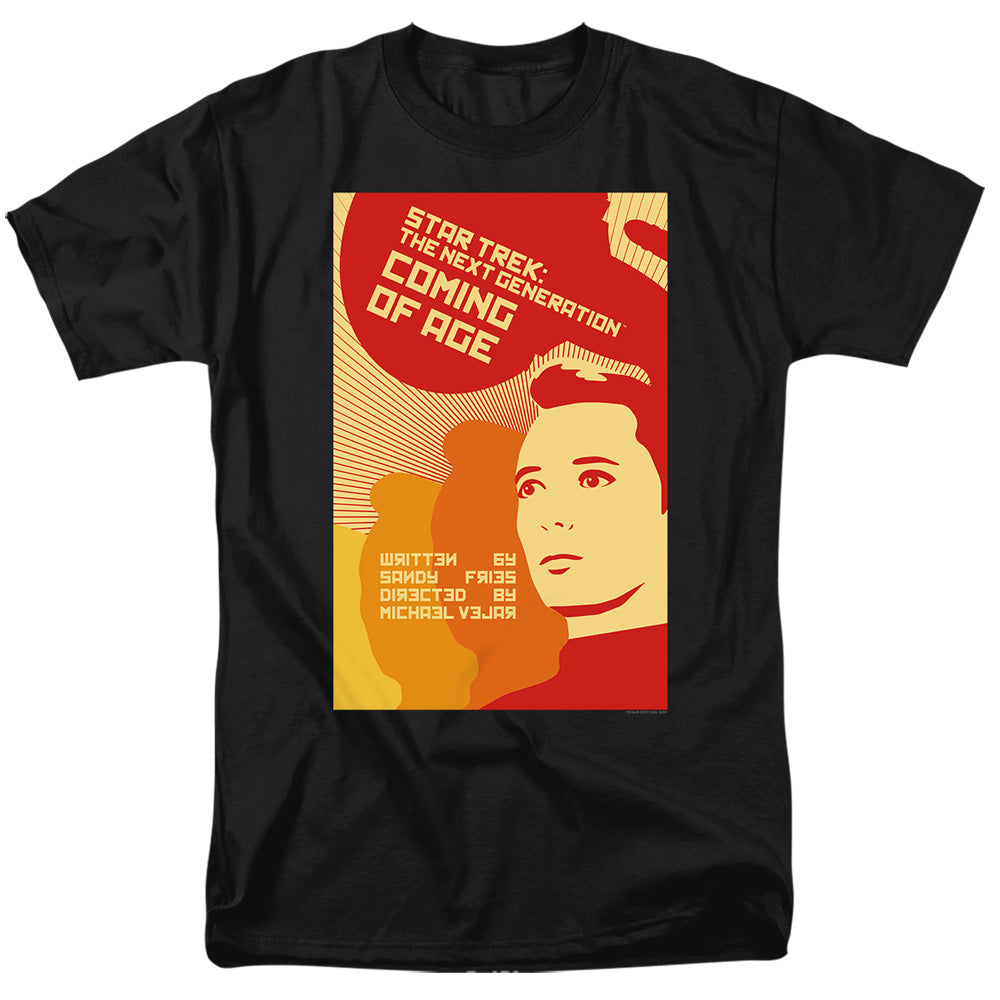 Star Trek - Tng Season 1 Episode 19 - Adult Unisex Short Sleeve T-Shirt - Black