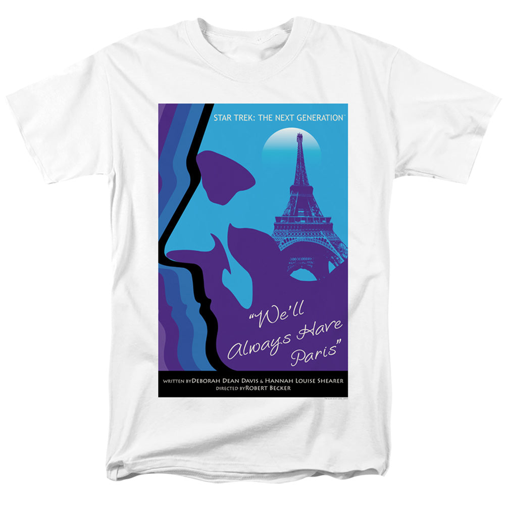 Star Trek - Tng Season 1 Episode 24 - Adult Unisex Short Sleeve T-Shirt - White