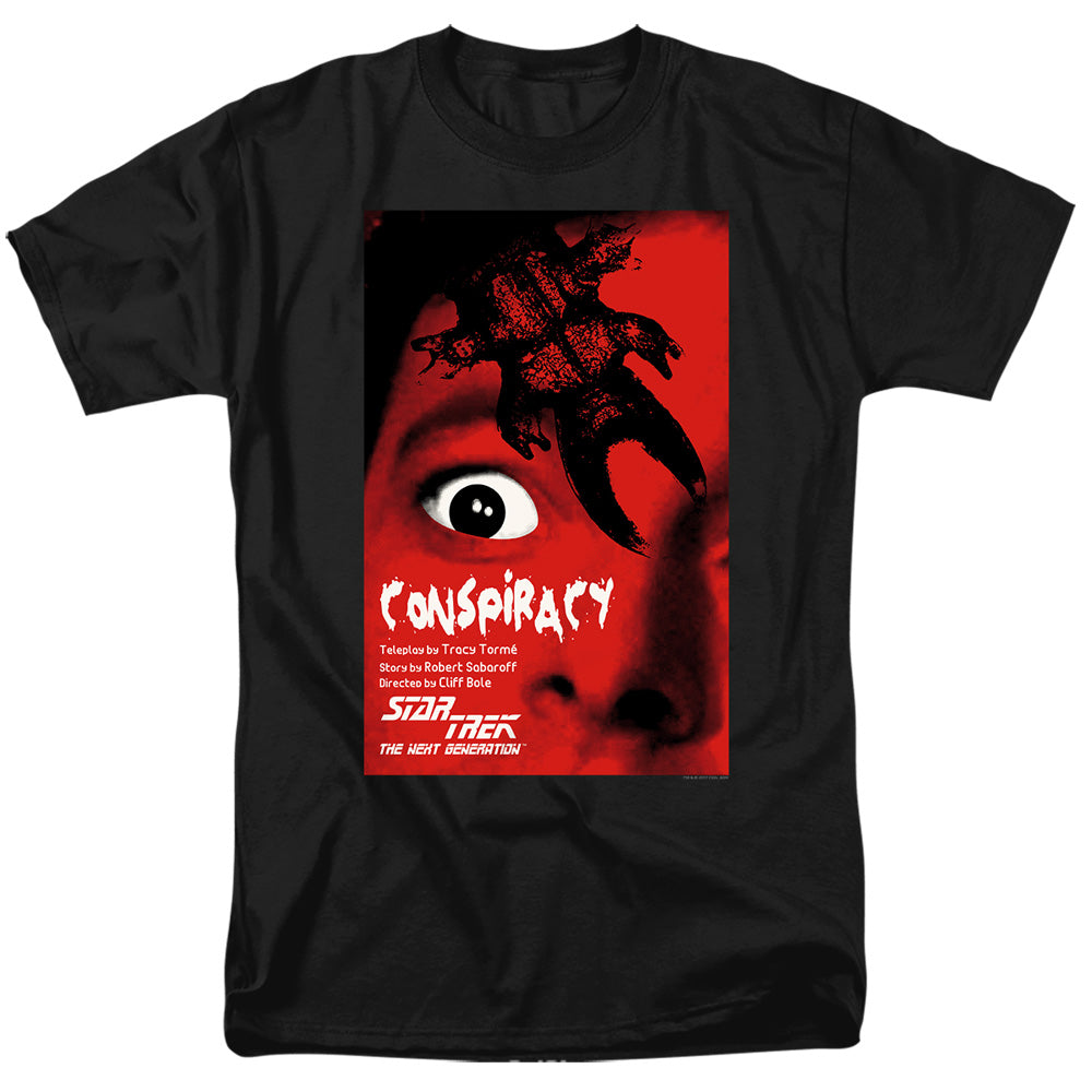 Star Trek - Tng Season 1 Episode 25 - Adult Unisex Short Sleeve T-Shirt - Black