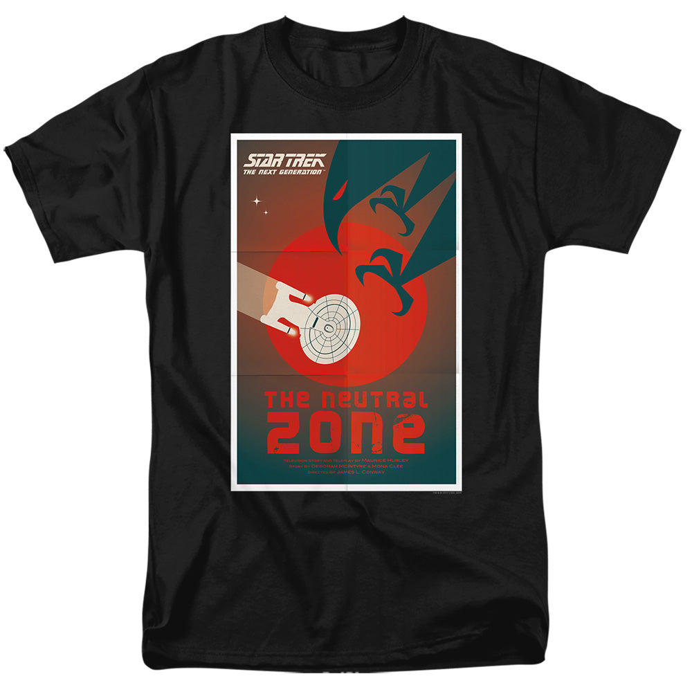 Star Trek - Tng Season 1 Episode 26 - Adult Unisex Short Sleeve T-Shirt - Black