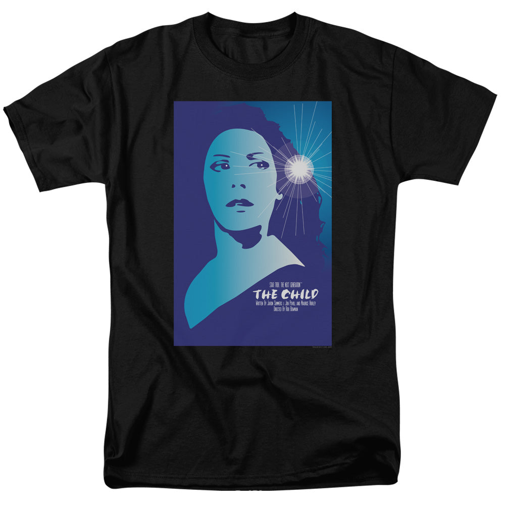 Star Trek - Tng Season 2 Episode 1 - Adult Unisex Short Sleeve T-Shirt - Black