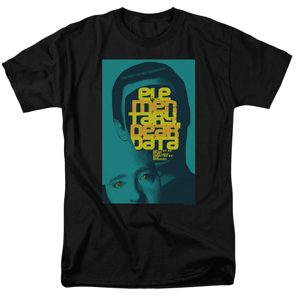 Star Trek - Tng Season 2 Episode 3 - Adult Unisex Short Sleeve T-Shirt - Black