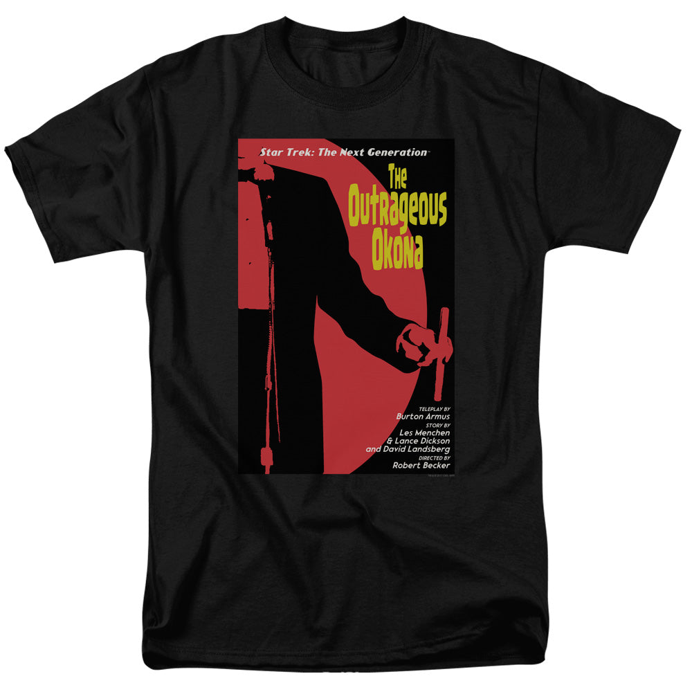 Star Trek - Tng Season 2 Episode 4 - Adult Unisex Short Sleeve T-Shirt - Black