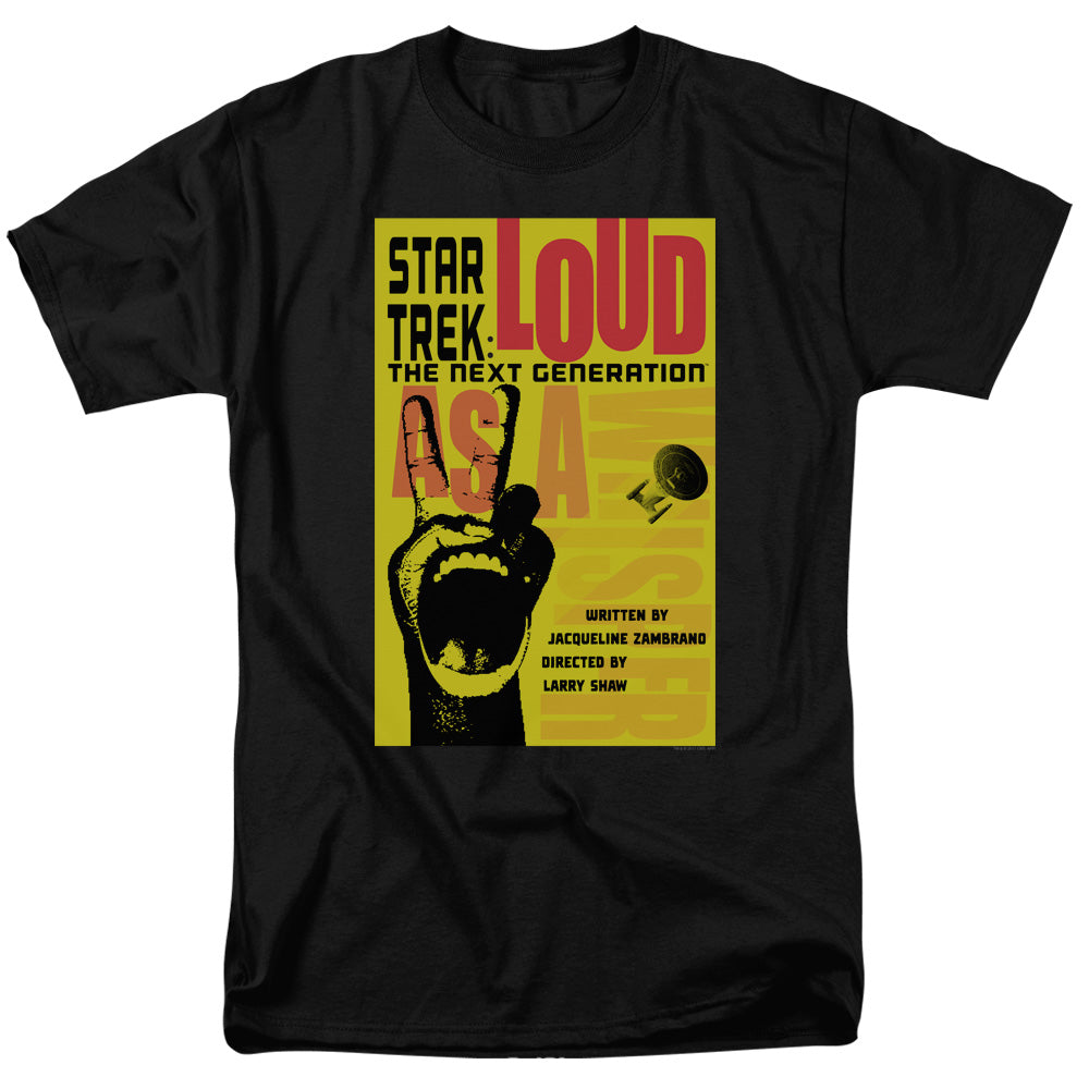 Star Trek - Tng Season 2 Episode 5 - Adult Unisex Short Sleeve T-Shirt - Black