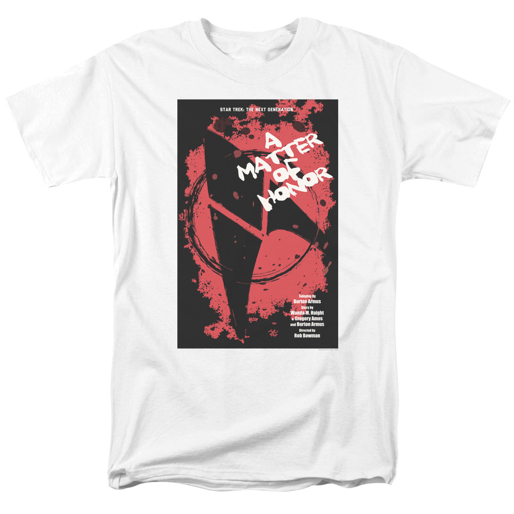 Star Trek - Tng Season 2 Episode 8 - Adult Unisex Short Sleeve T-Shirt - White