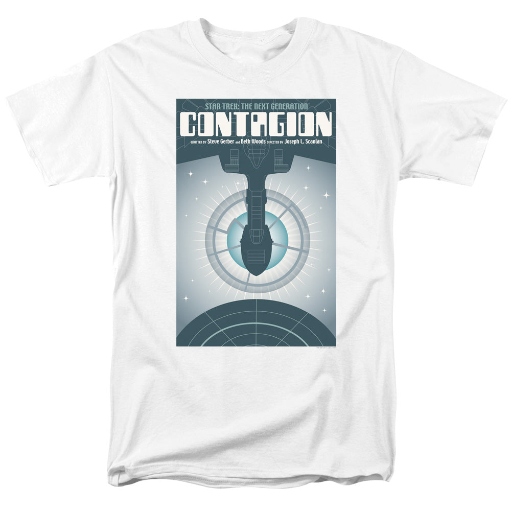 Star Trek - Tng Season 2 Episode 11 - Adult Unisex Short Sleeve T-Shirt - White