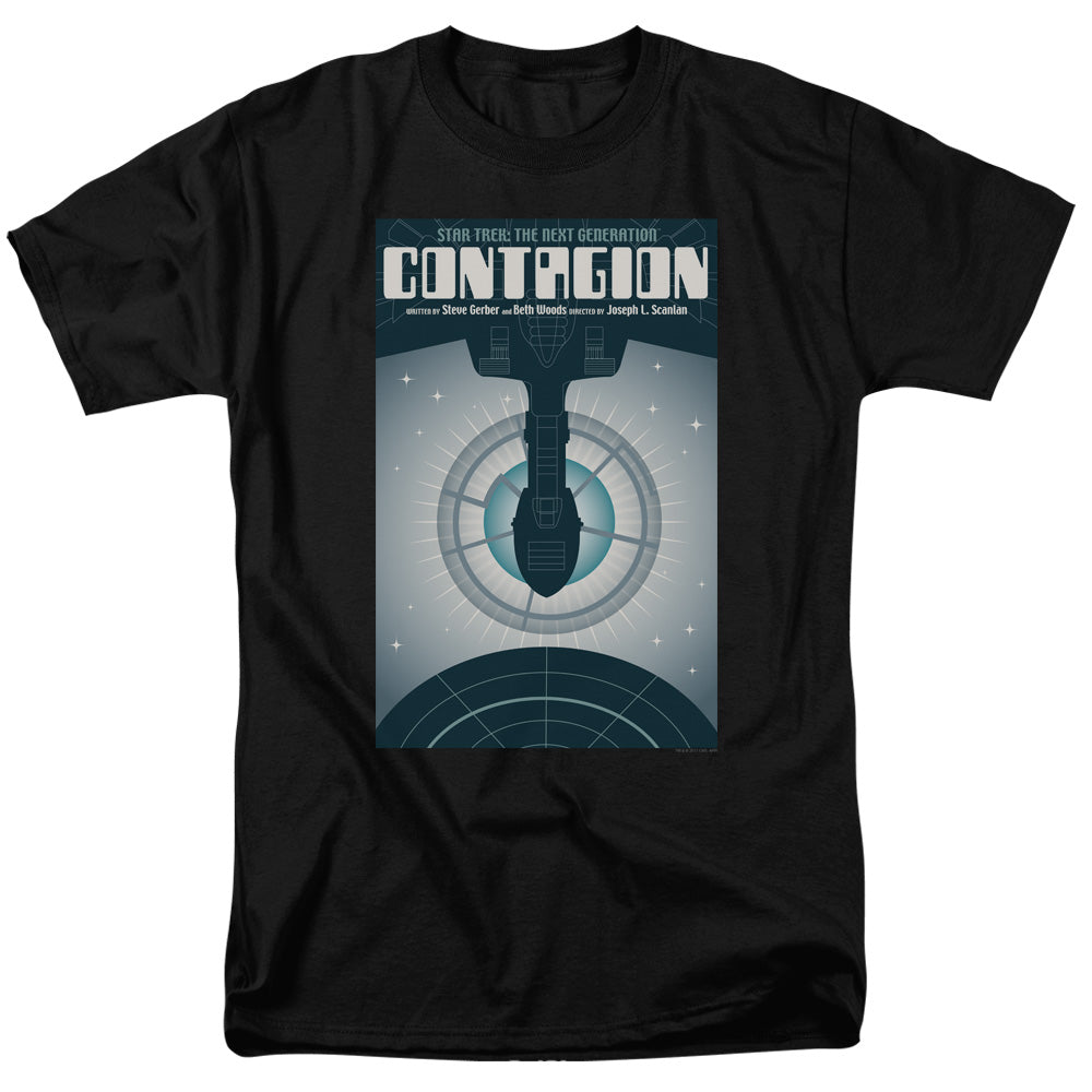 Star Trek - Tng Season 2 Episode 11 - Adult Unisex Short Sleeve T-Shirt - Black