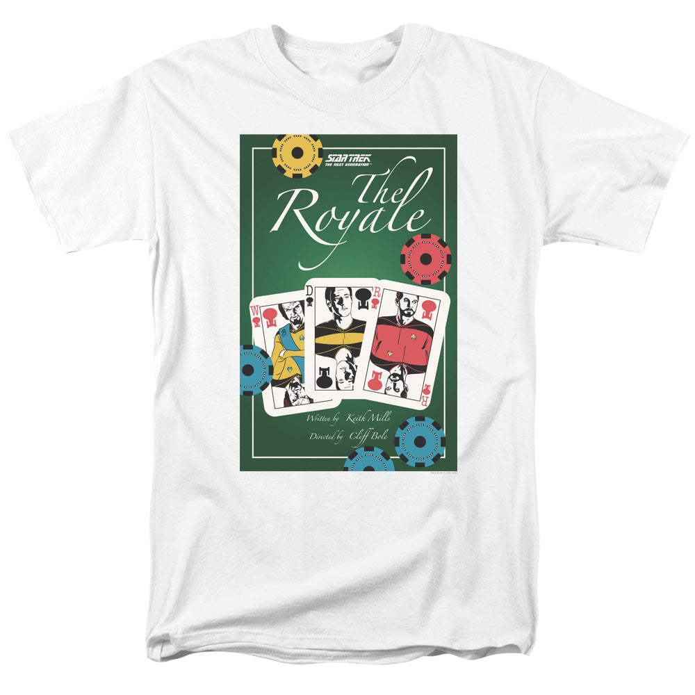 Star Trek - Tng Season 2 Episode 12 - Adult Unisex Short Sleeve T-Shirt - White