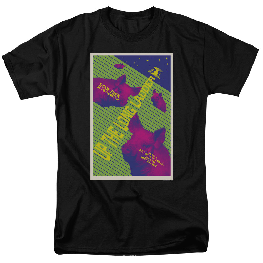 Star Trek - Tng Season 2 Episode 18 - Adult Unisex Short Sleeve T-Shirt - Black