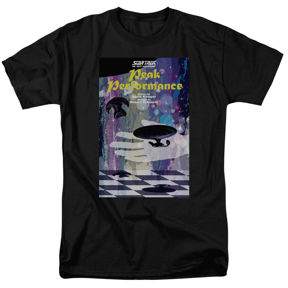 Star Trek - Tng Season 2 Episode 21 - Adult Unisex Short Sleeve T-Shirt - Black