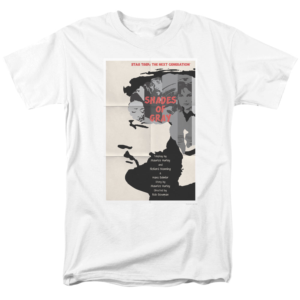 Star Trek - Tng Season 2 Episode 22 - Adult Unisex Short Sleeve T-Shirt - White