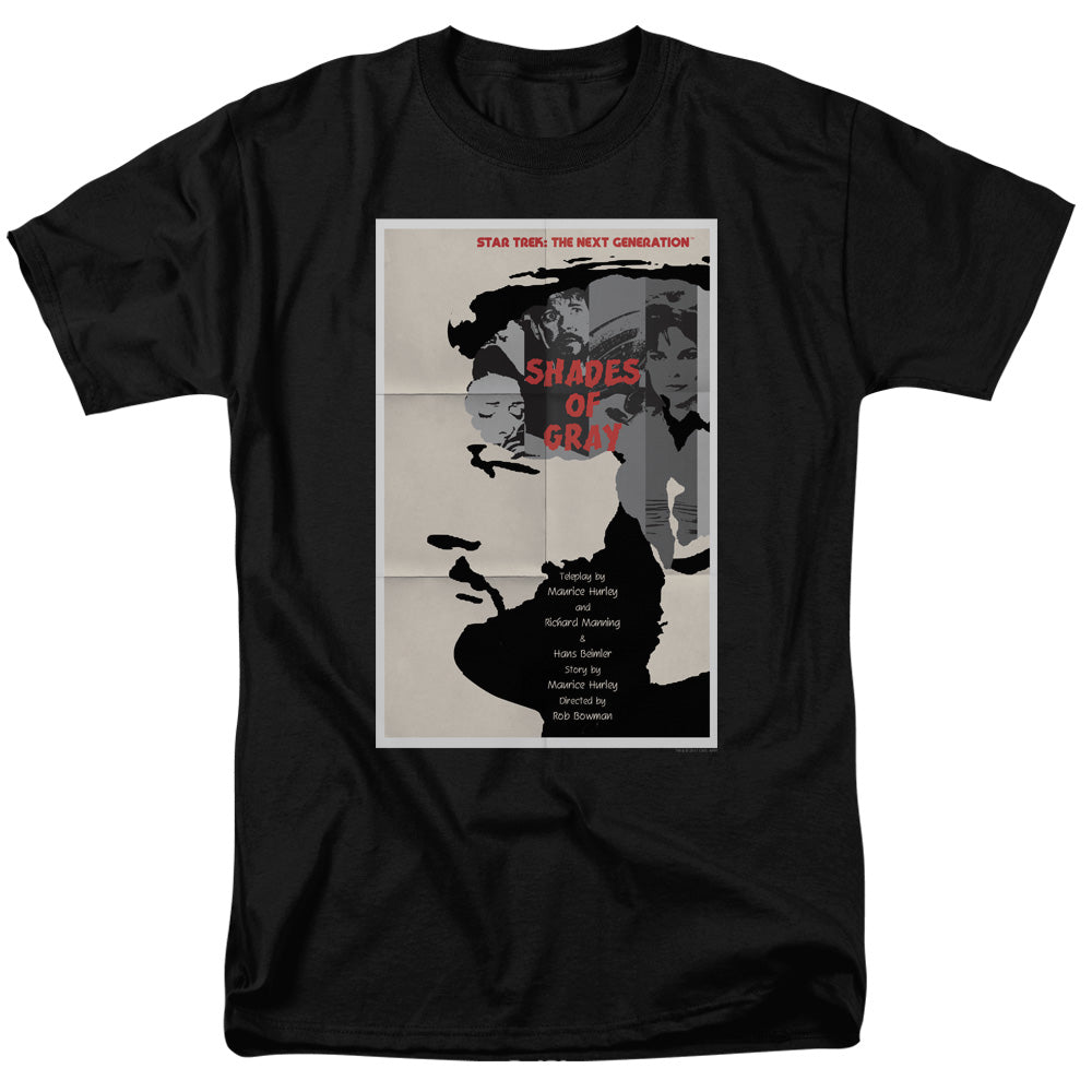 Star Trek - Tng Season 2 Episode 22 - Adult Unisex Short Sleeve T-Shirt - Black