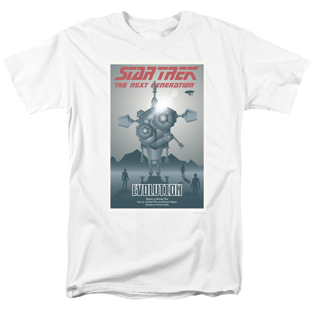 Star Trek - Tng Season 3 Episode 1 - Adult Unisex Short Sleeve T-Shirt - White