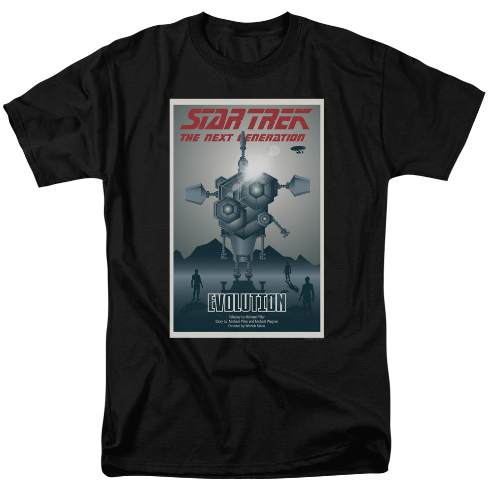 Star Trek - Tng Season 3 Episode 1 - Adult Unisex Short Sleeve T-Shirt - Black