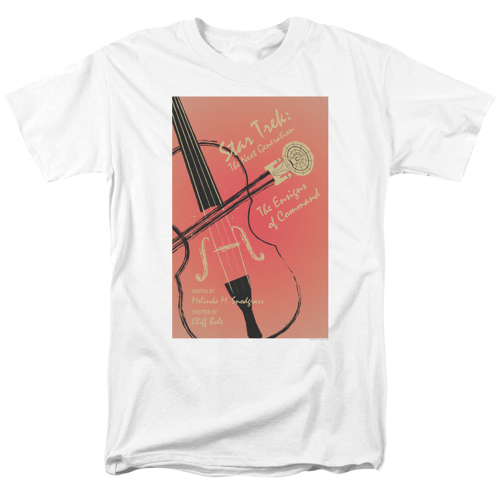 Star Trek - Tng Season 3 Episode 2 - Adult Unisex Short Sleeve T-Shirt - White