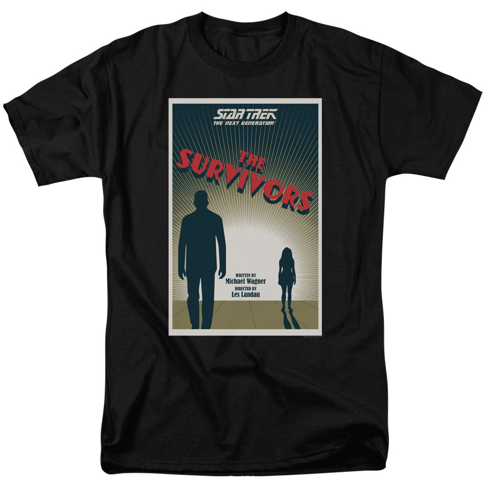 Star Trek - Tng Season 3 Episode 3 - Adult Unisex Short Sleeve T-Shirt - Black