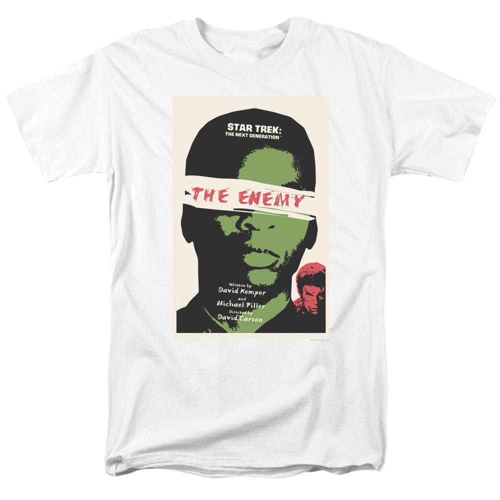 Star Trek - Tng Season 3 Episode 7 - Adult Unisex Short Sleeve T-Shirt - White