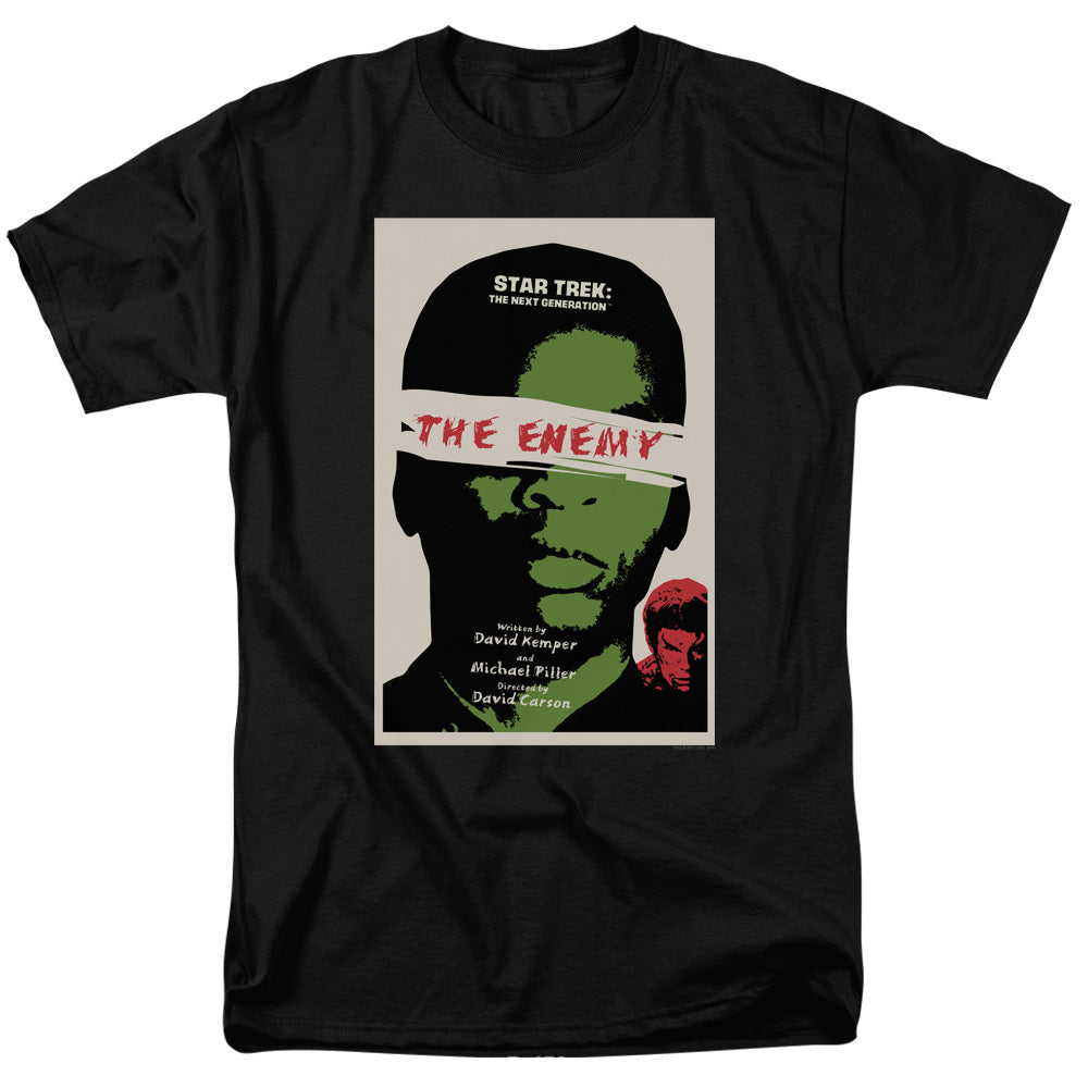 Star Trek - Tng Season 3 Episode 7 - Adult Unisex Short Sleeve T-Shirt - Black