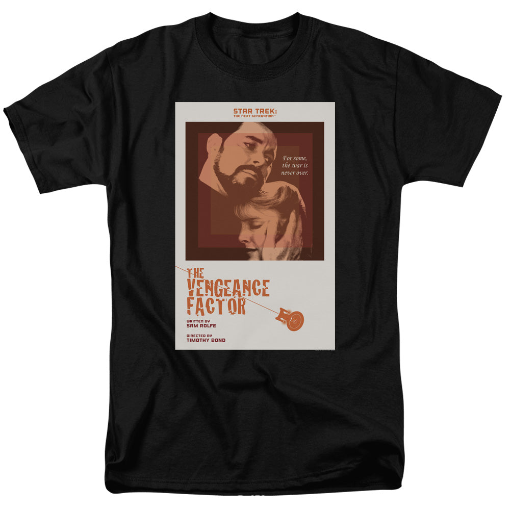 Star Trek - Tng Season 3 Episode 9 - Adult Unisex Short Sleeve T-Shirt - Black