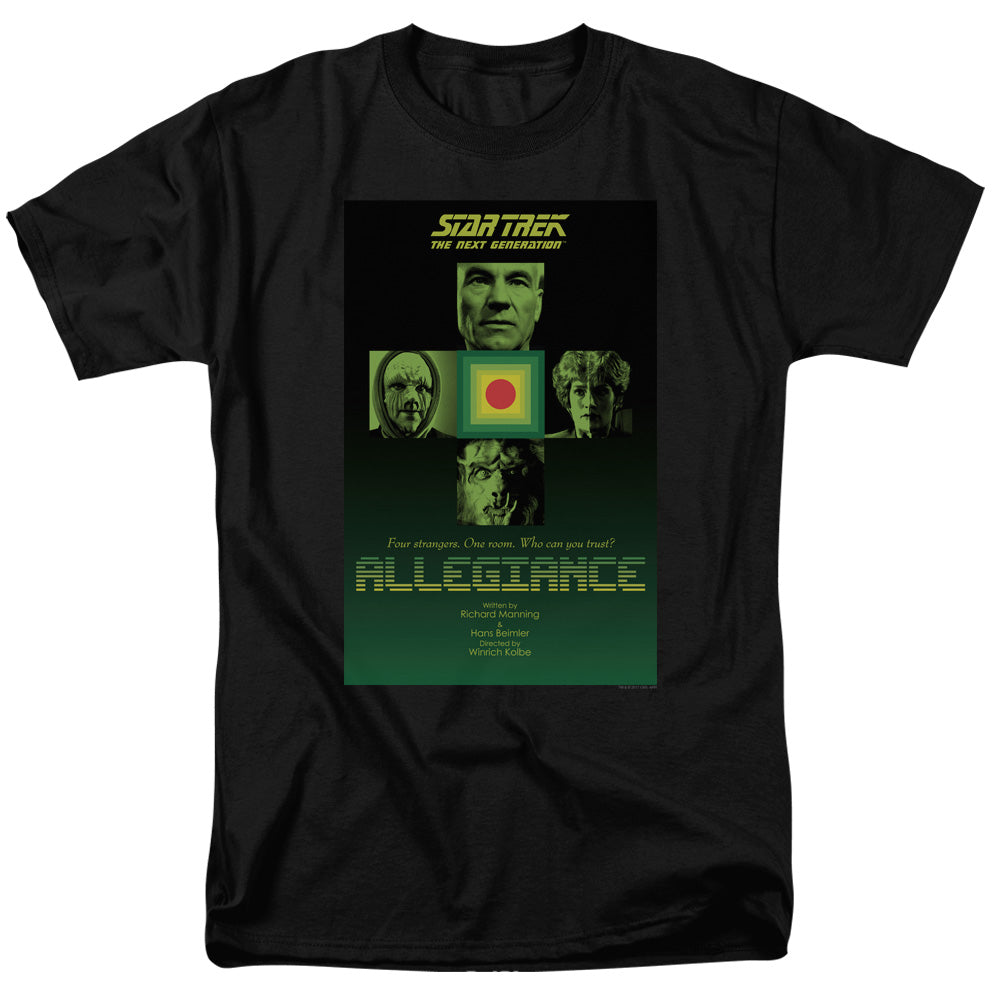 Star Trek - Tng Season 3 Episode 18 - Adult Unisex Short Sleeve T-Shirt - Black