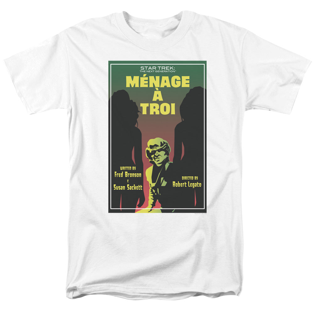 Star Trek - Tng Season 3 Episode 24 - Adult Unisex Short Sleeve T-Shirt - White