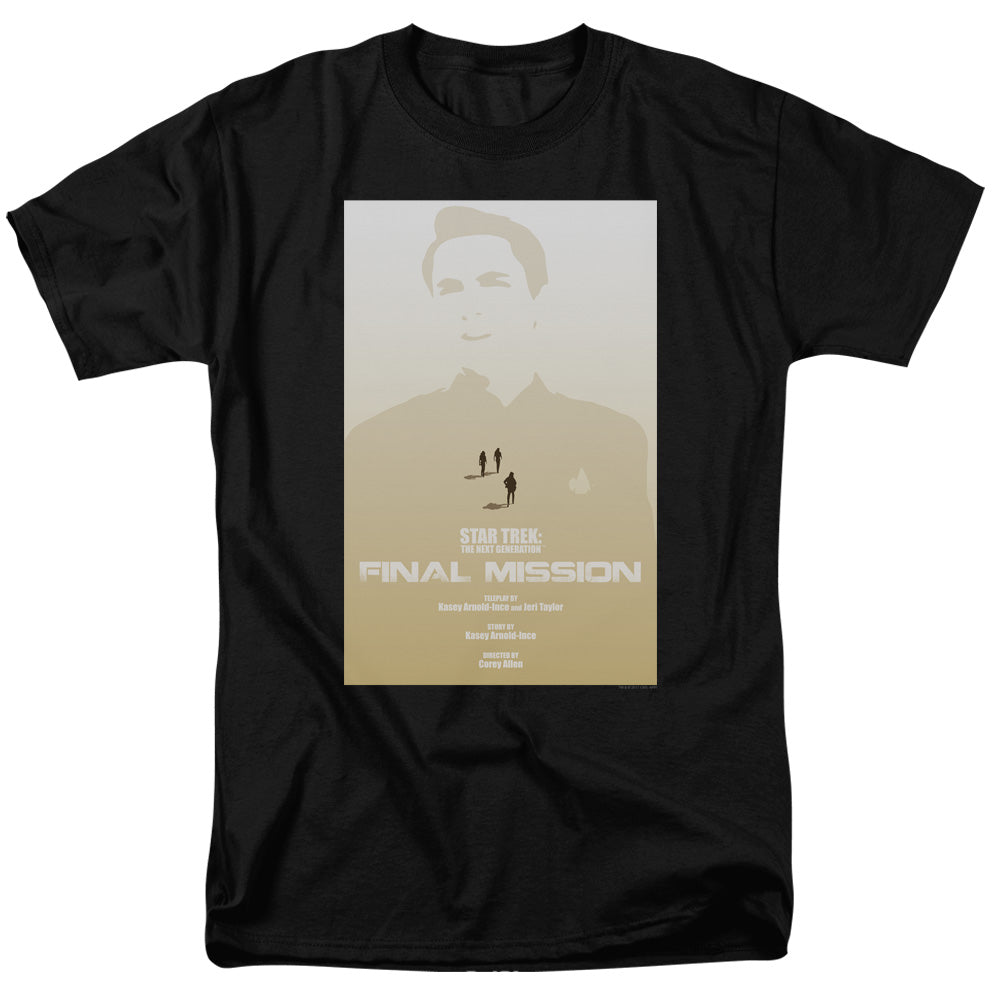Star Trek - Tng Season 4 Episode 9 - Adult Unisex Short Sleeve T-Shirt - Black