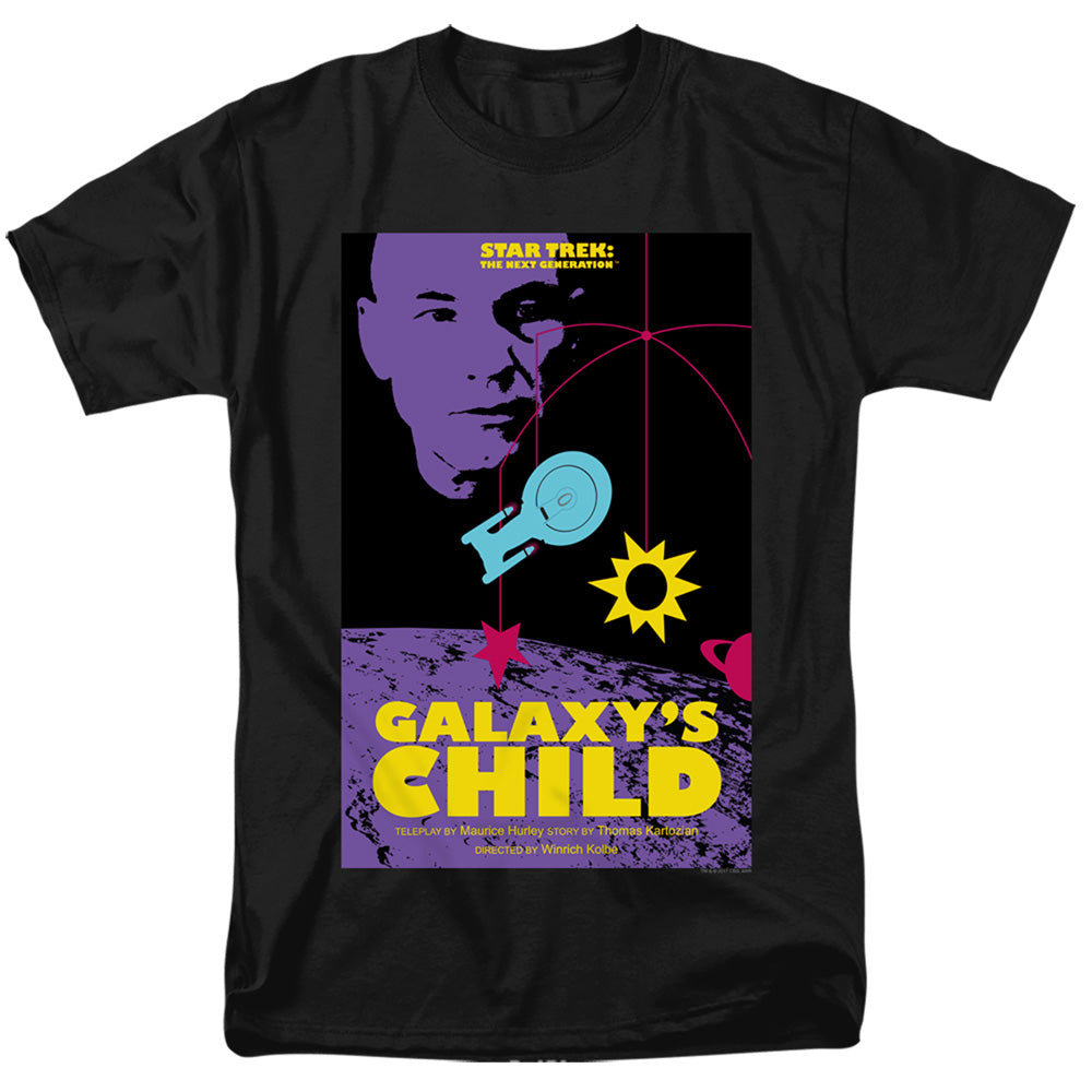 Star Trek - Tng Season 4 Episode 16 - Adult Unisex Short Sleeve T-Shirt - Black