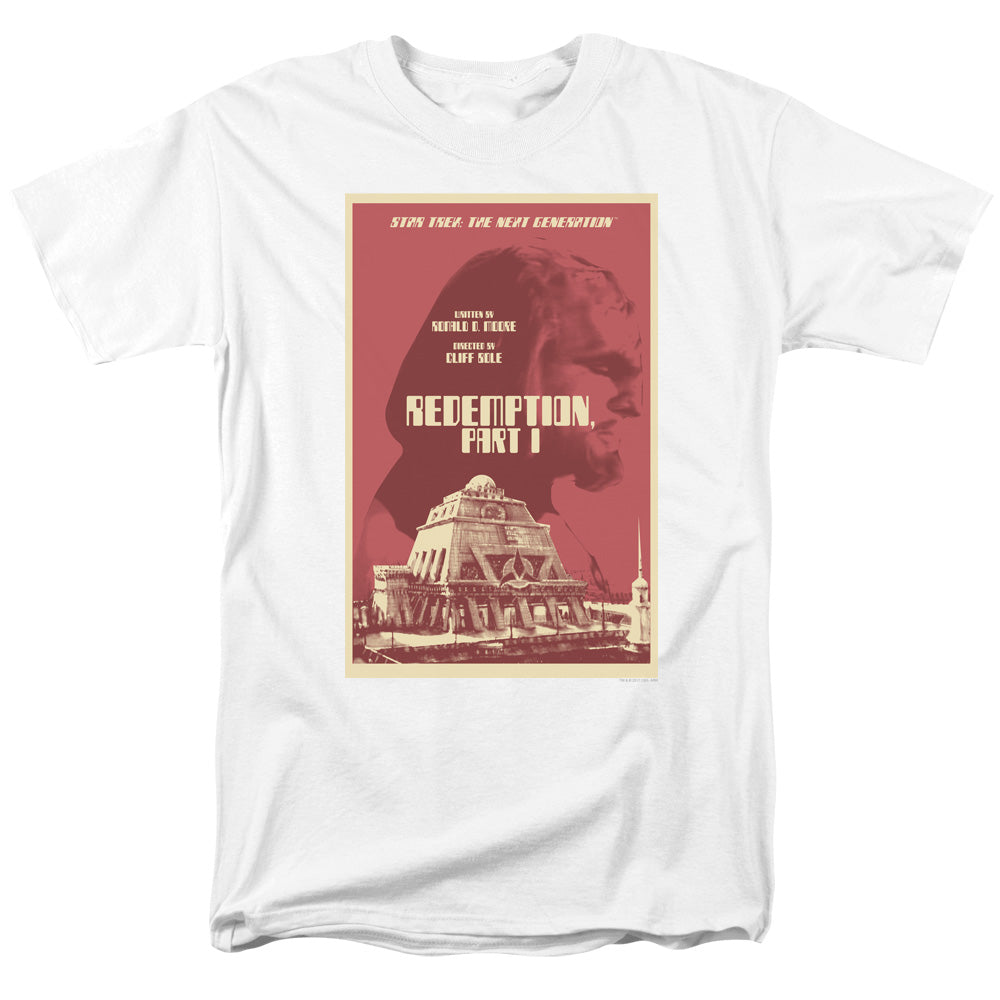 Star Trek - Tng Season 4 Episode 26 - Adult Unisex Short Sleeve T-Shirt - White