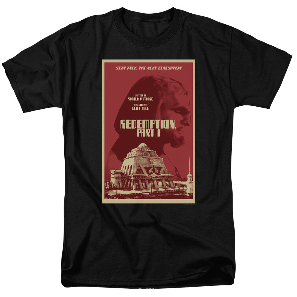 Star Trek - Tng Season 4 Episode 26 - Adult Unisex Short Sleeve T-Shirt - Black