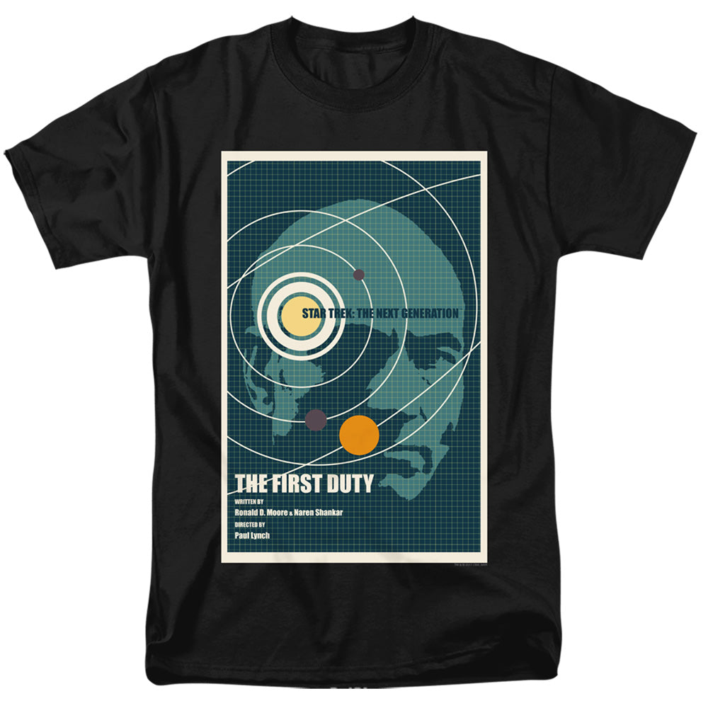 Star Trek - Tng Season 5 Episode 19 - Adult Unisex Short Sleeve T-Shirt - Black