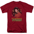 Star Trek - Stunning - Adult Unisex Short Sleeve T-Shirt - Red