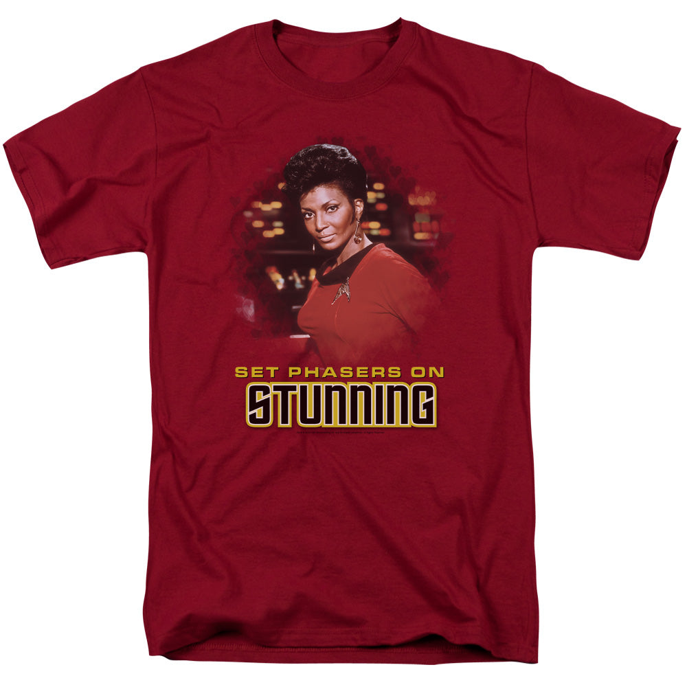 Star Trek - Stunning - Adult Unisex Short Sleeve T-Shirt - Red