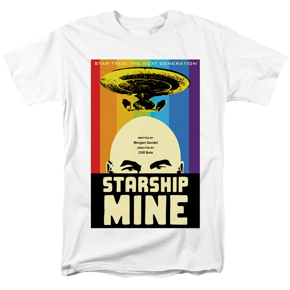 Star Trek - Tng Season 6 Episode 18 - Adult Unisex Short Sleeve T-Shirt - White