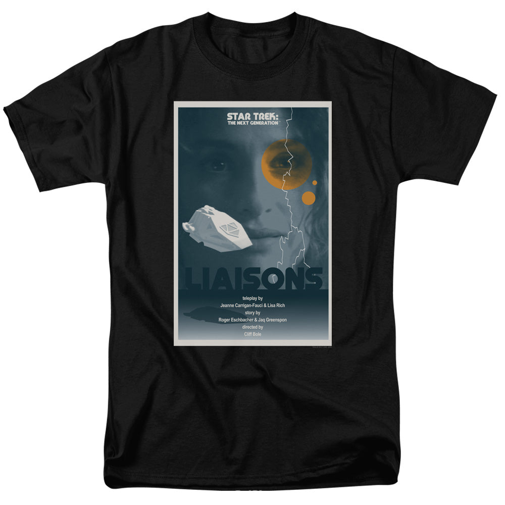 Star Trek - Tng Season 7 Episode 2 - Adult Unisex Short Sleeve T-Shirt - Black