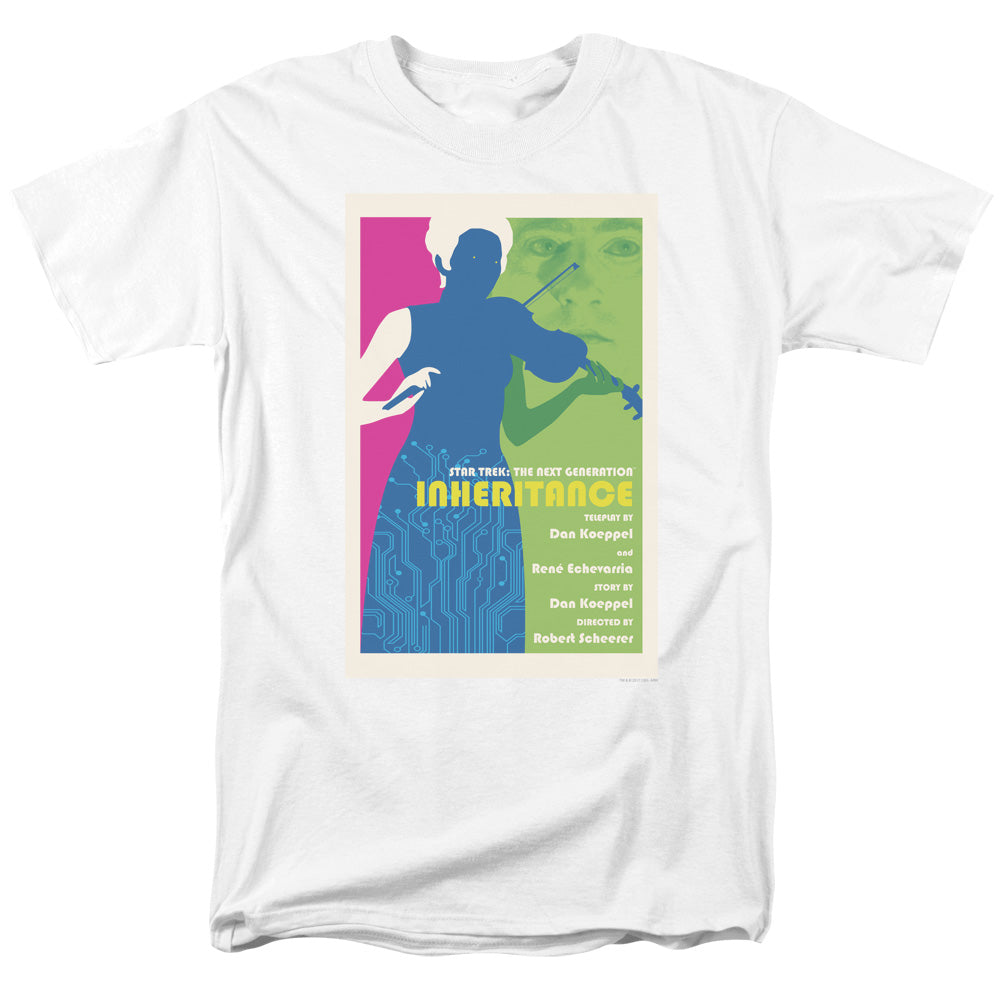 Star Trek - Tng Season 7 Episode 10 - Adult Unisex Short Sleeve T-Shirt - White