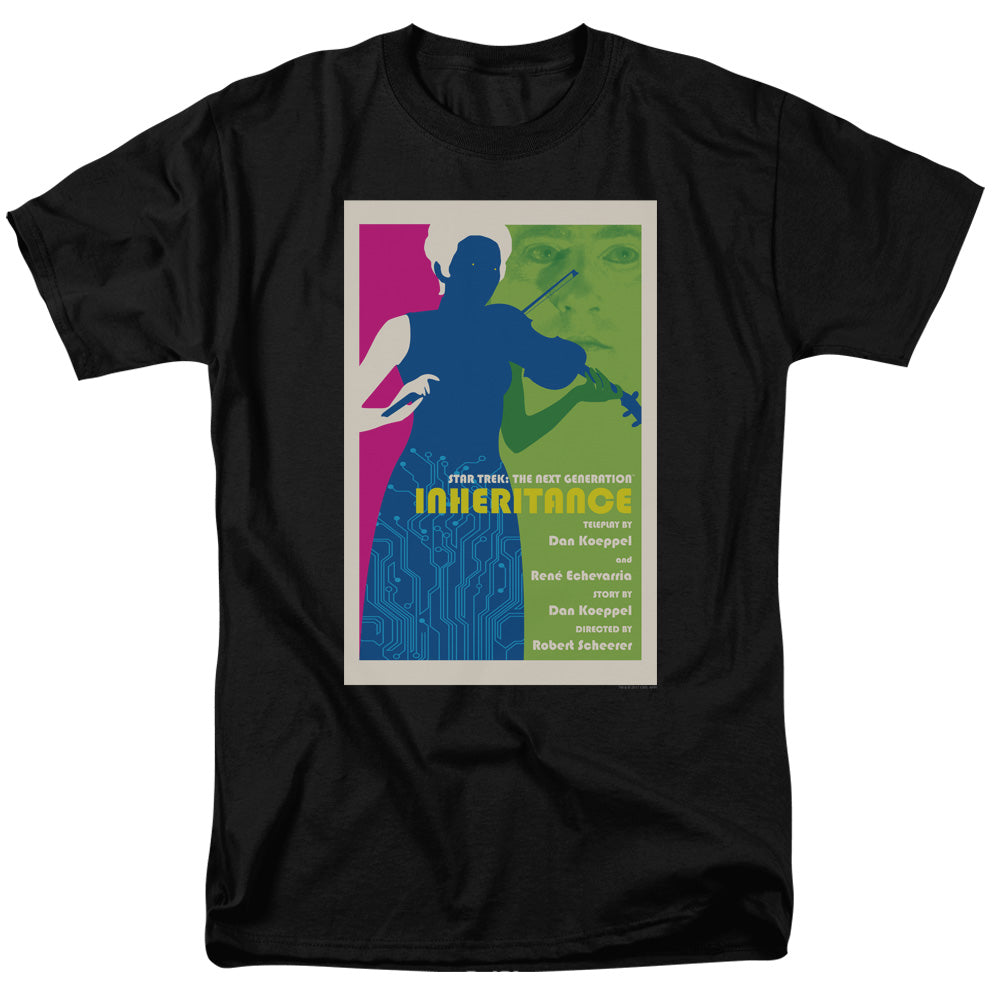 Star Trek - Tng Season 7 Episode 10 - Adult Unisex Short Sleeve T-Shirt - Black