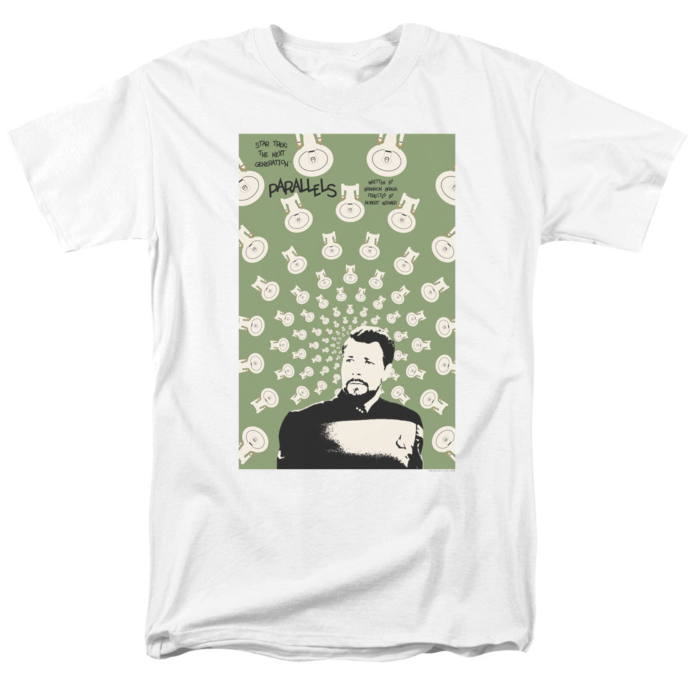 Star Trek - Tng Season 7 Episode 11 - Adult Unisex Short Sleeve T-Shirt - White