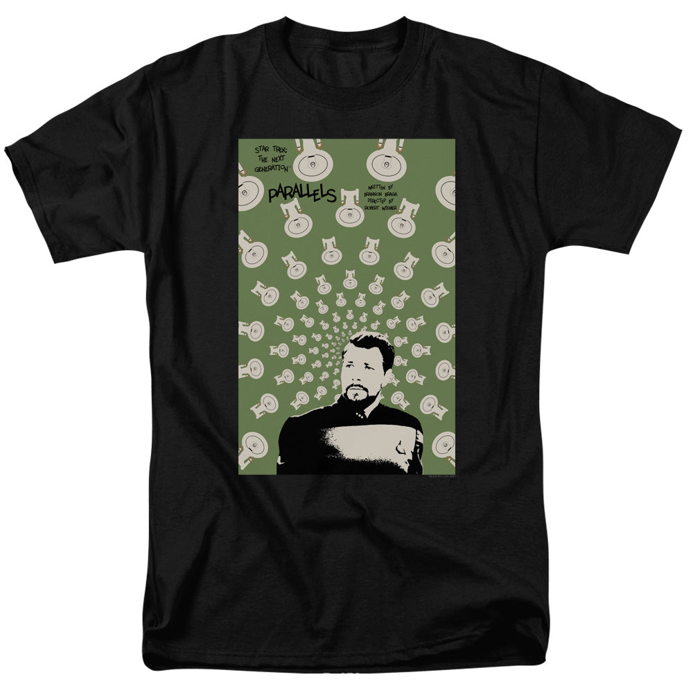 Star Trek - Tng Season 7 Episode 11 - Adult Unisex Short Sleeve T-Shirt - Black