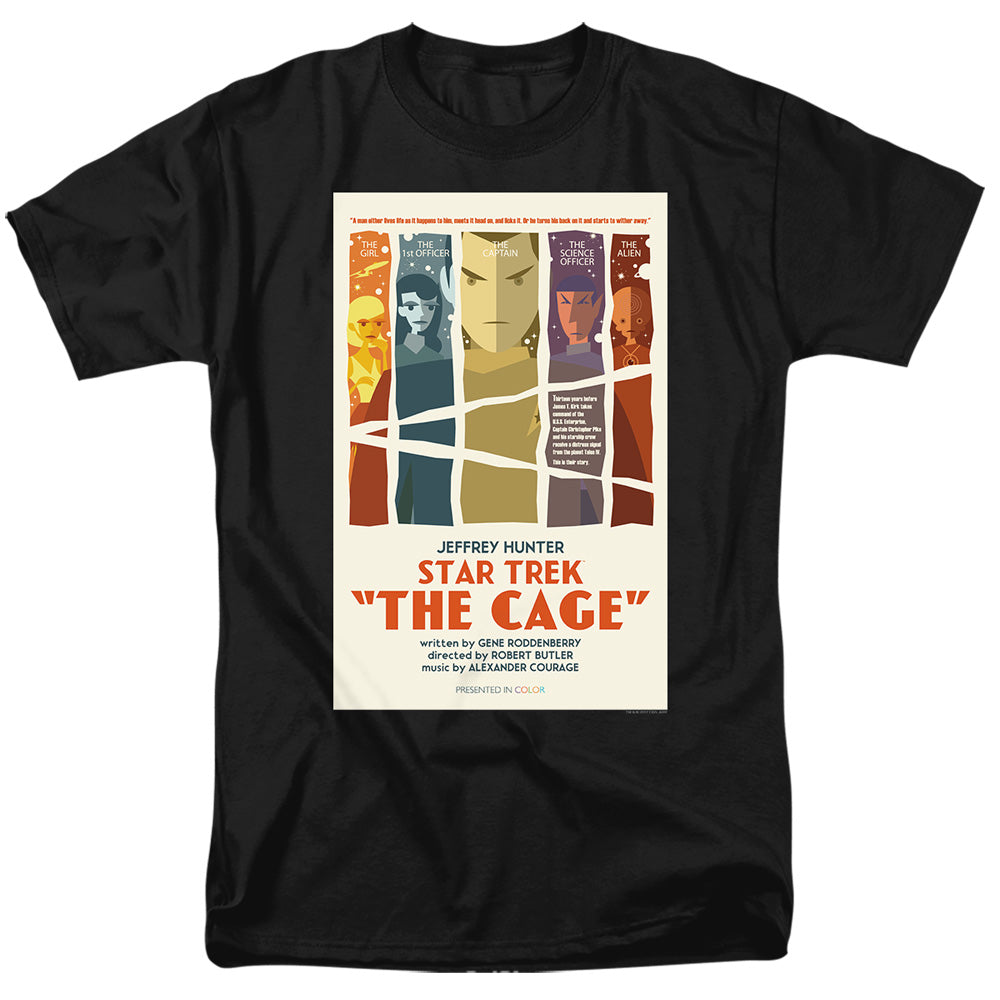 Star Trek - Tos Episode 80 - Adult Unisex Short Sleeve T-Shirt - Black