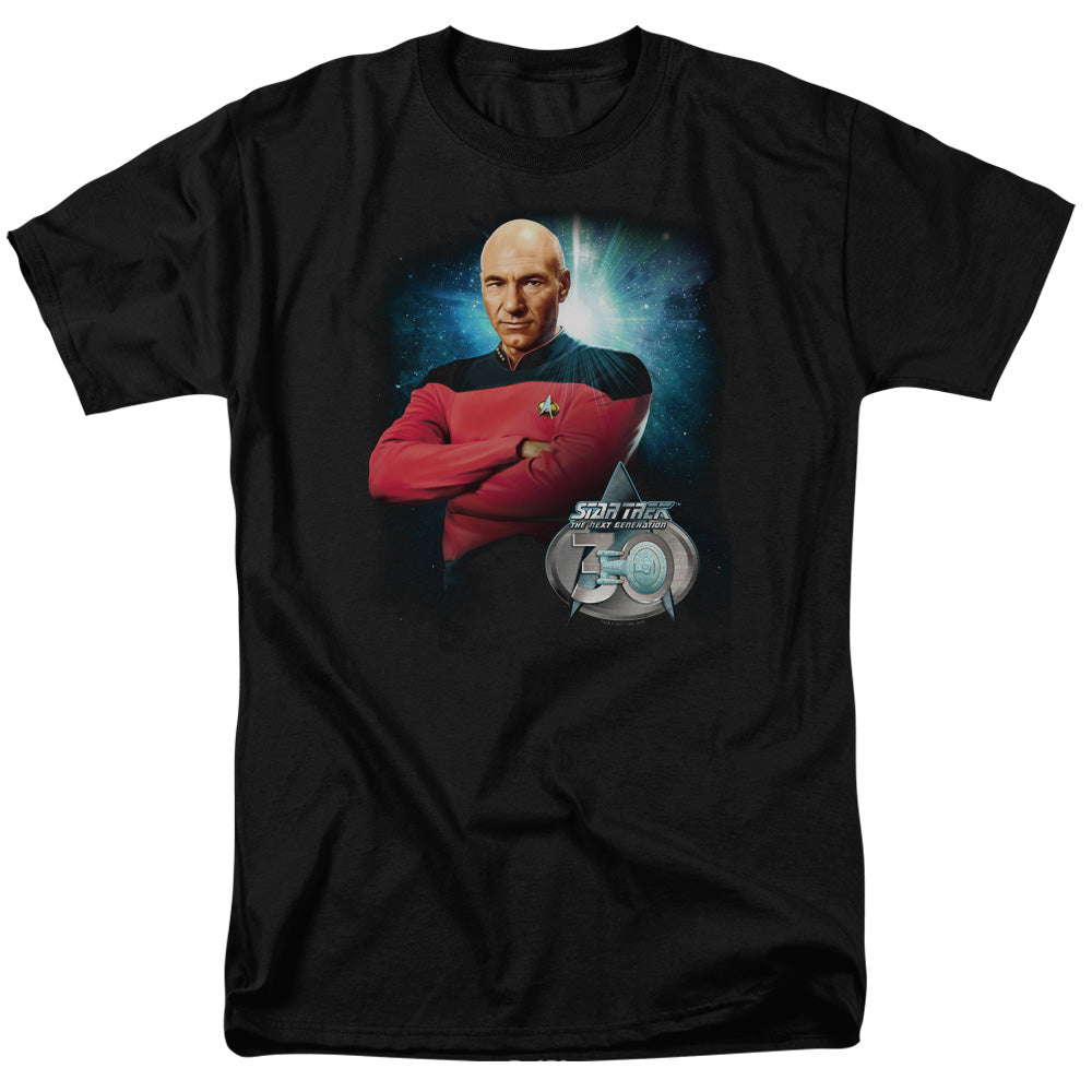 Star Trek - Picard 30 - Adult Unisex Short Sleeve T-Shirt - Black